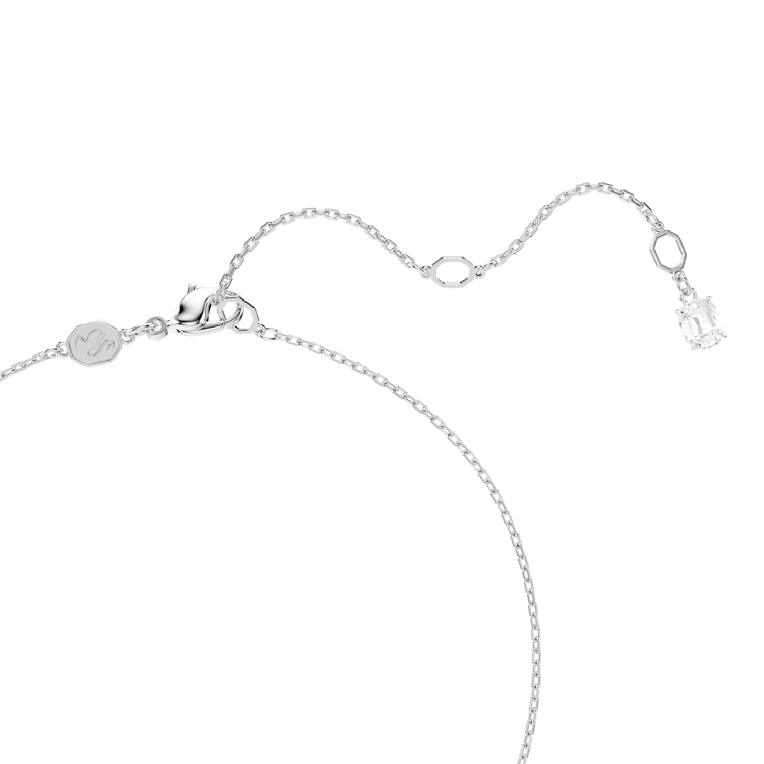 Swarovski Swan Silver Necklace 5723389