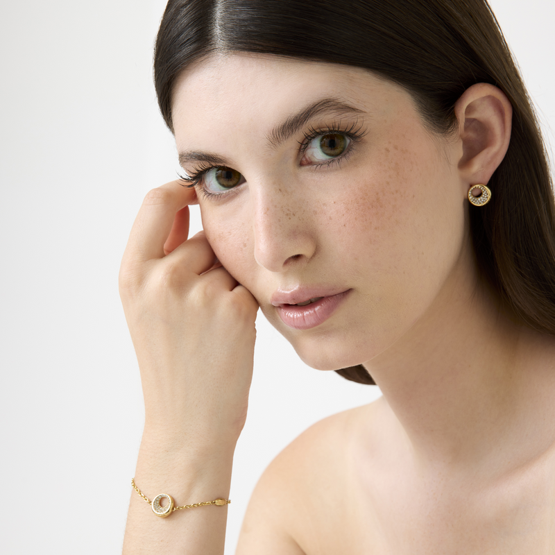 Guess Moon Drops Gold-coloured Earrings JUBE06247JWYGT-U-zoom-