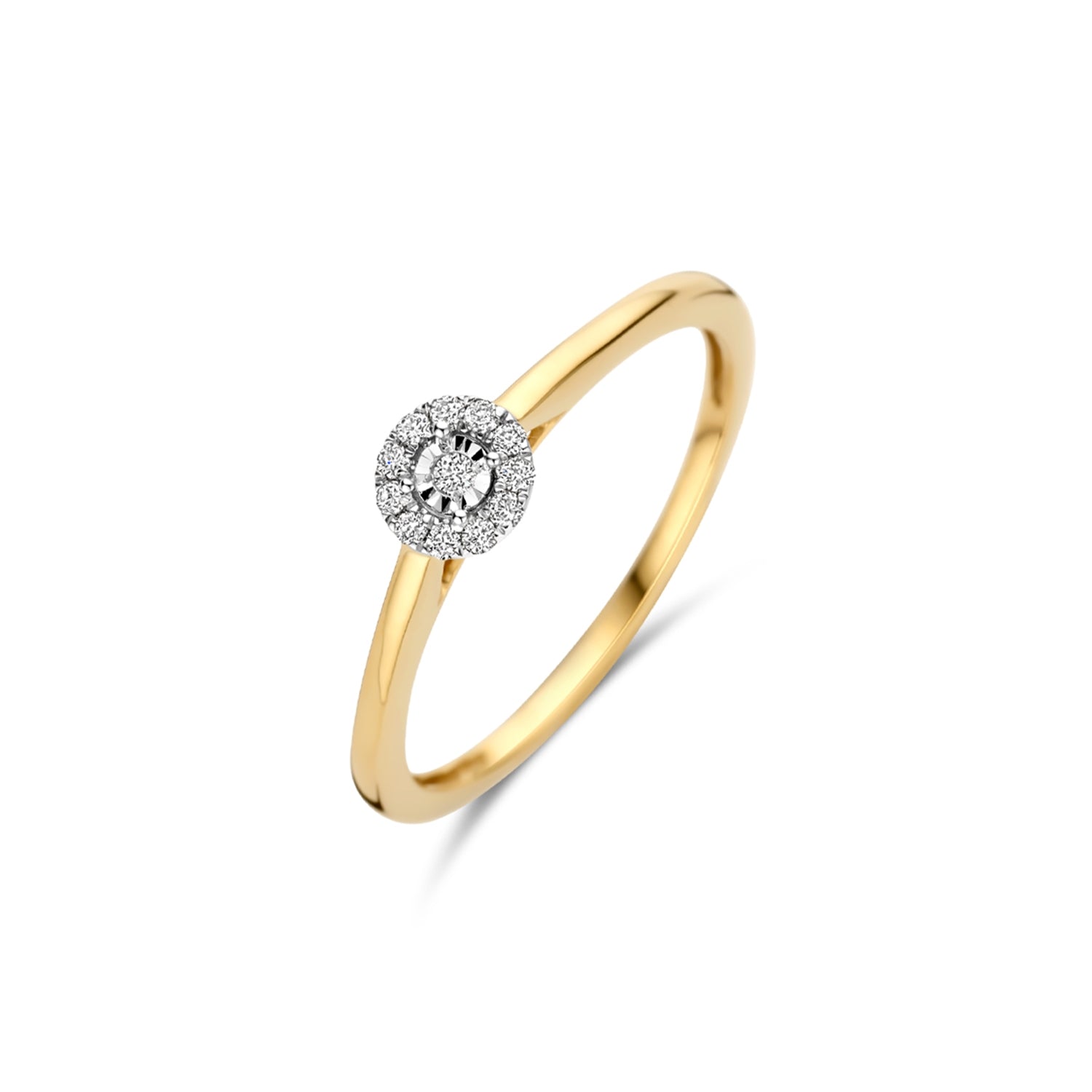 Blush Natural Diamonds 14 karat gold Ring 1678BDI/54