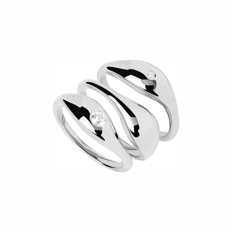 P D Paola The New Essentials 925 Sterling Silver Ring AN02-994-10-zoom-