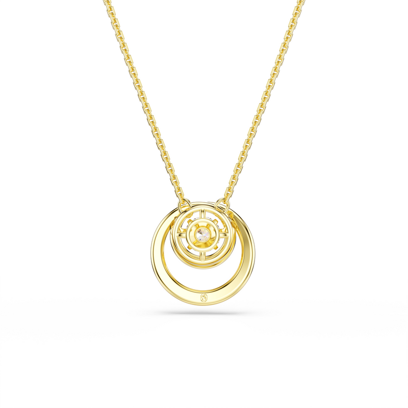 Swarovski Hyperbola Gold Plated Necklace 5738248-zoom-
