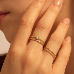 Beloro Jewels La Rinascente Elena 9 karat gold ring BO330044-56