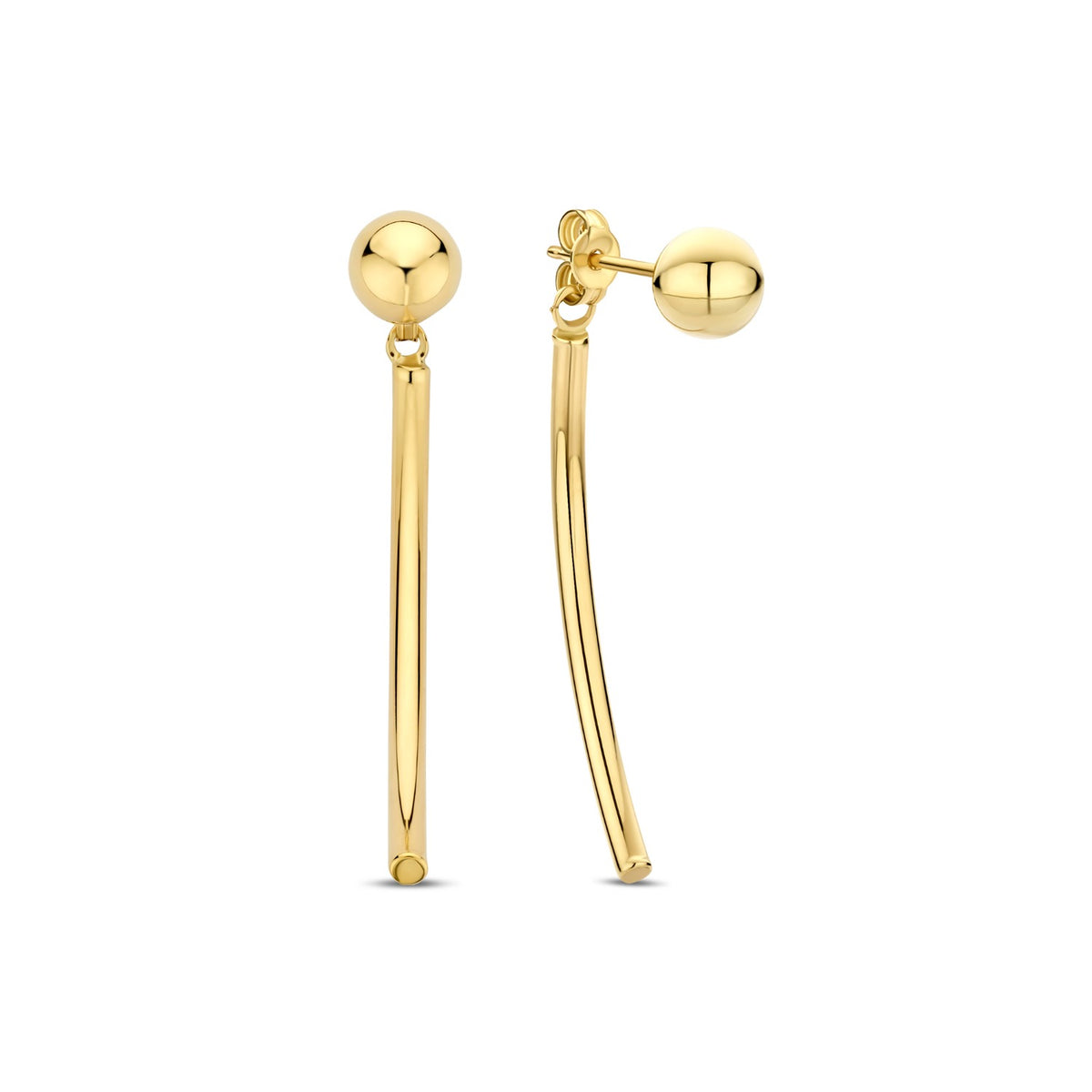 Isabel Bernard Rivoli Susette 14 karat gold earrings IB360280
