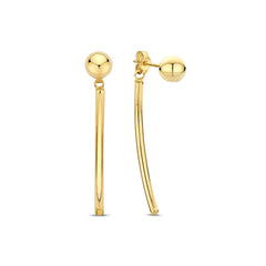 Isabel Bernard Rivoli Susette 14 karat gold earrings IB360280
