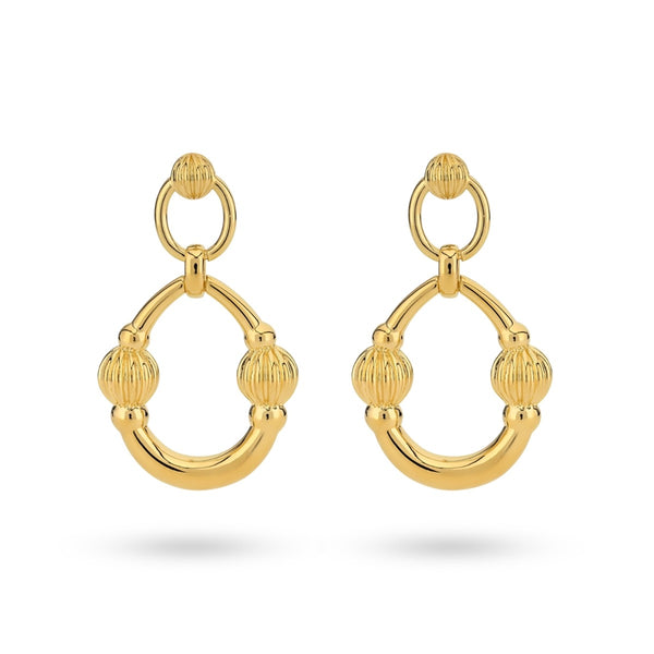 24Kae Gold Earrings 424113Y