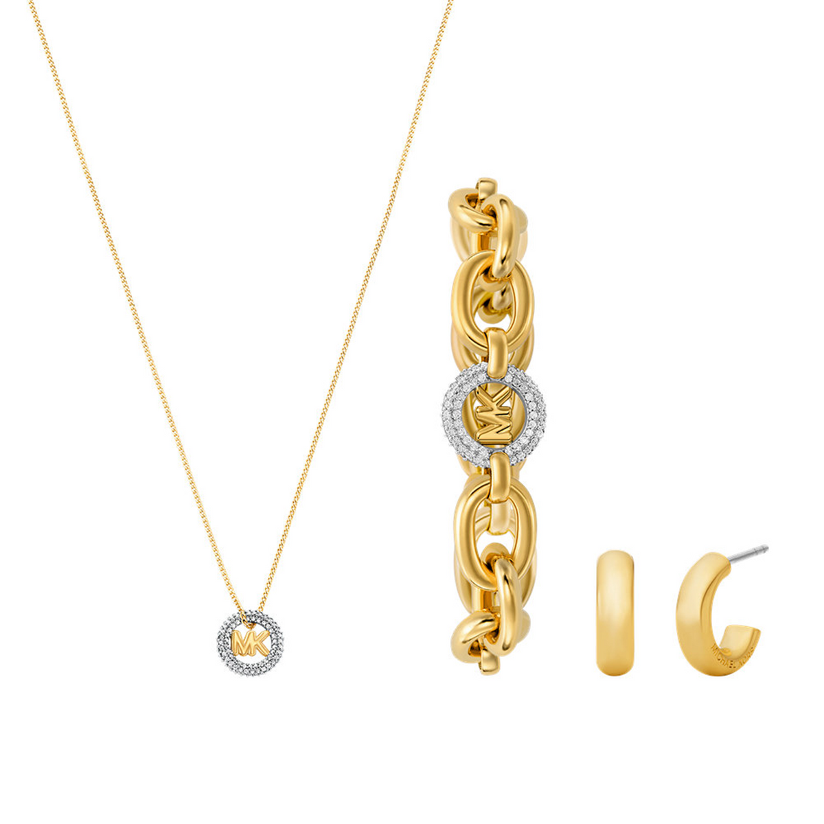 Michael Kors Premium Brass Gift Set MKJ8583SET