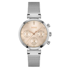 Hugo Boss BOSS Flawless Rosé-coloured Women's Watch 2002-HB1502625