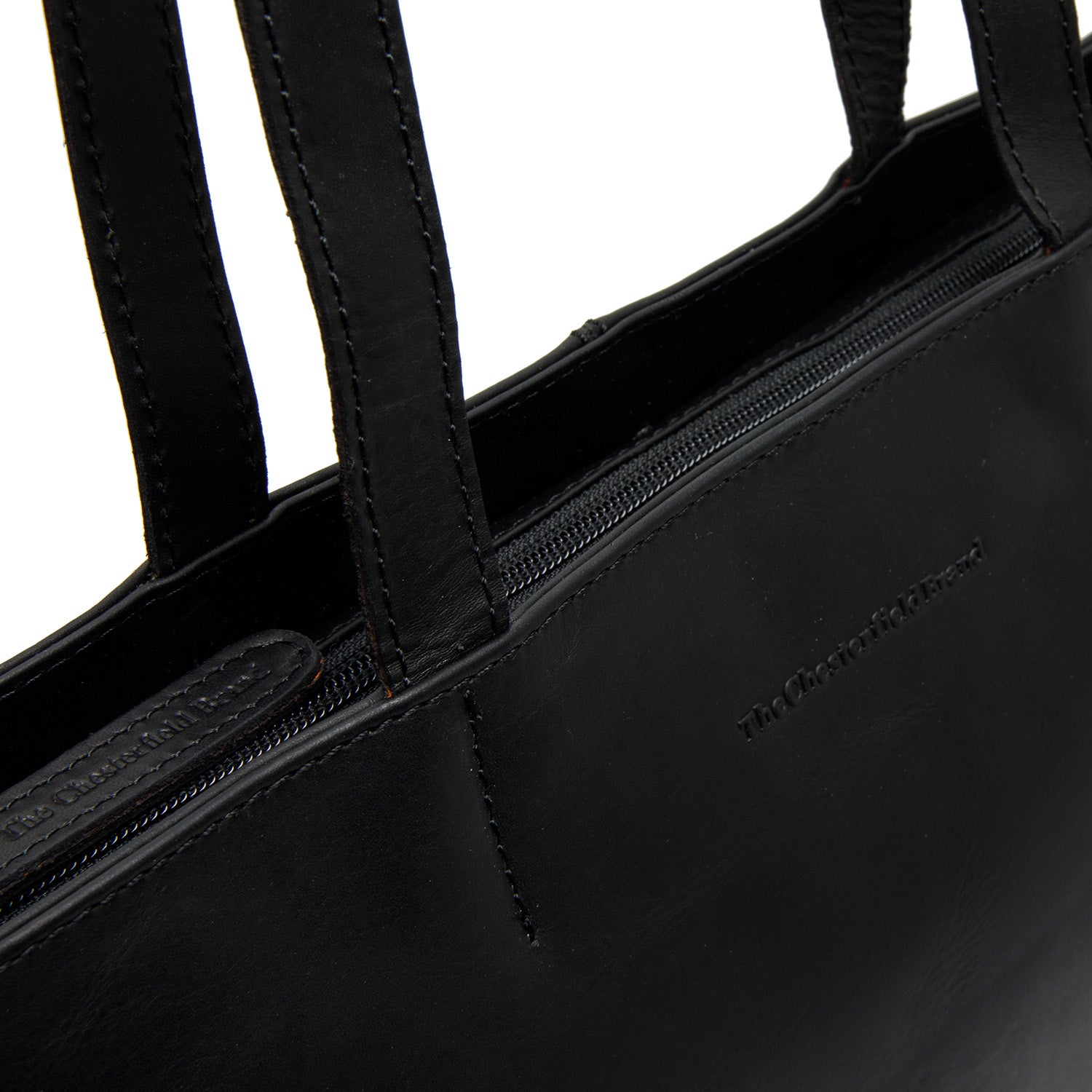 The Chesterfield Brand Wax Pull Up Emilia Black Shopper C38.021000