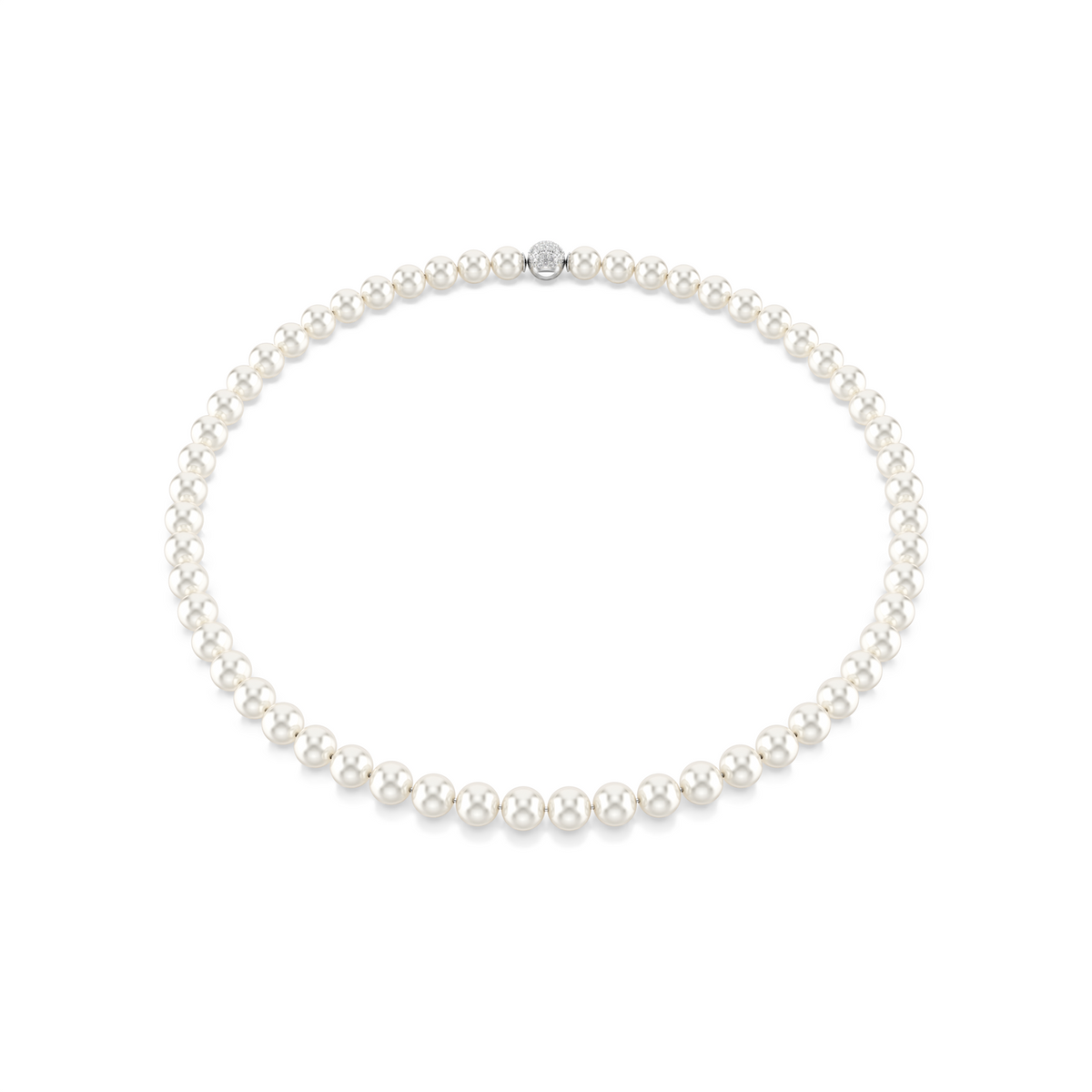 Swarovski Matrix Silver Necklace 5747746