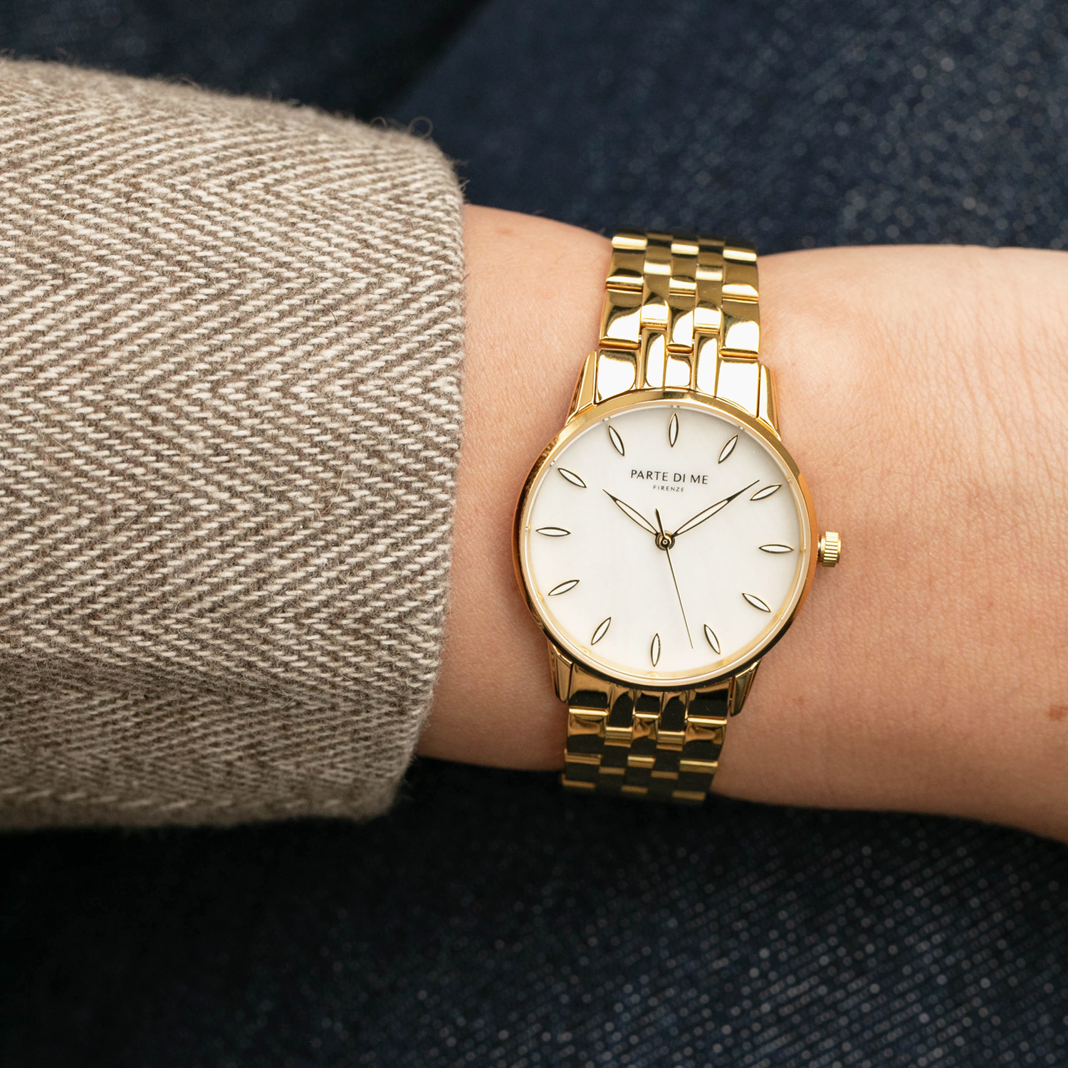 Parte Di Me Orologio round ladies watch gold coloured PDM09042