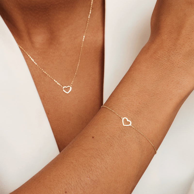 Isabel Bernard Belleville Amore 14 Karaat Gouden Collier IB340138 (Lengte: 40.00-44.00 cm)-zoom-