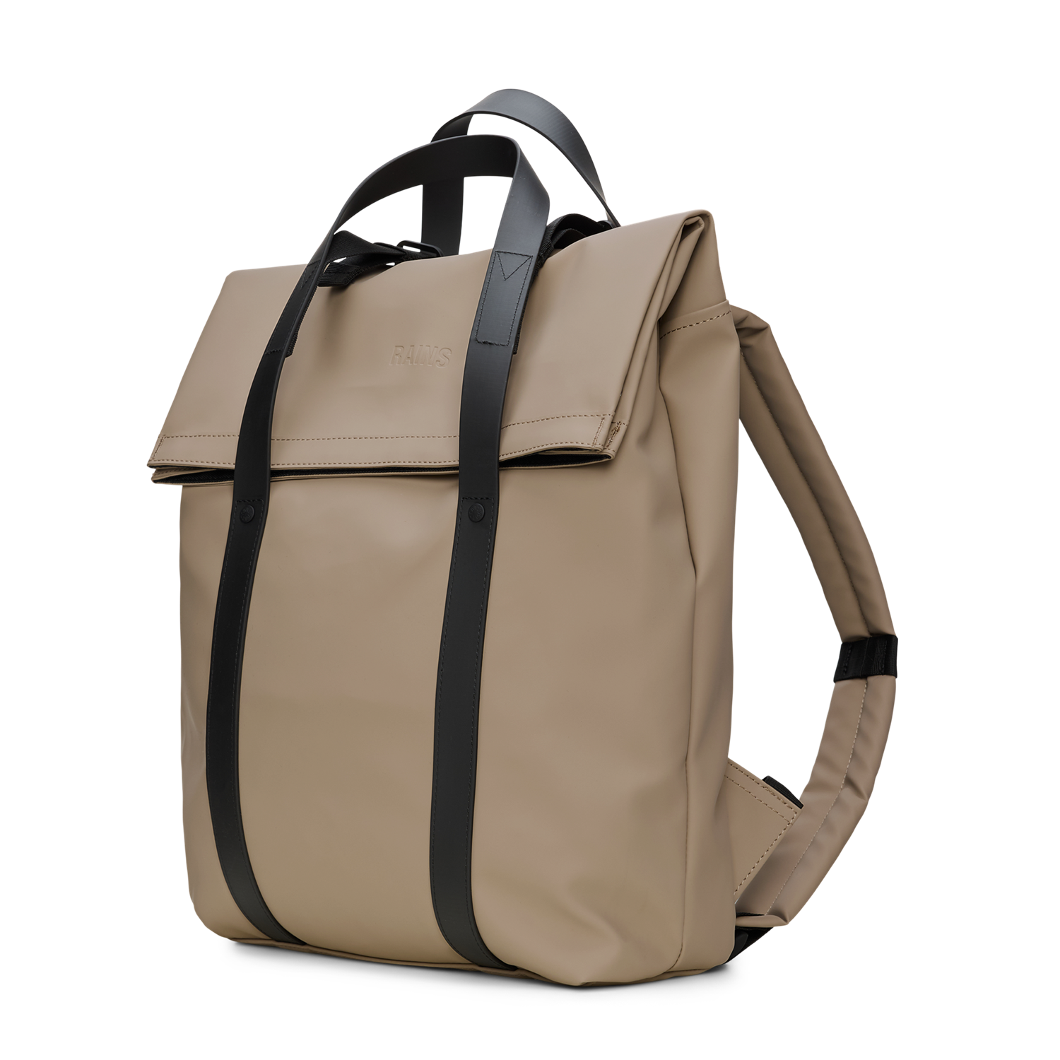 Rains Beige 2 Way Tote Backpack R12940-133