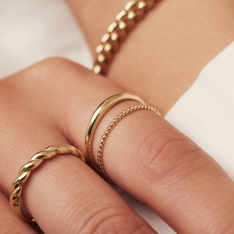 Isabel Bernard Rivoli Zélie 14 Karaat Gouden Ring IB330097-54-zoom-