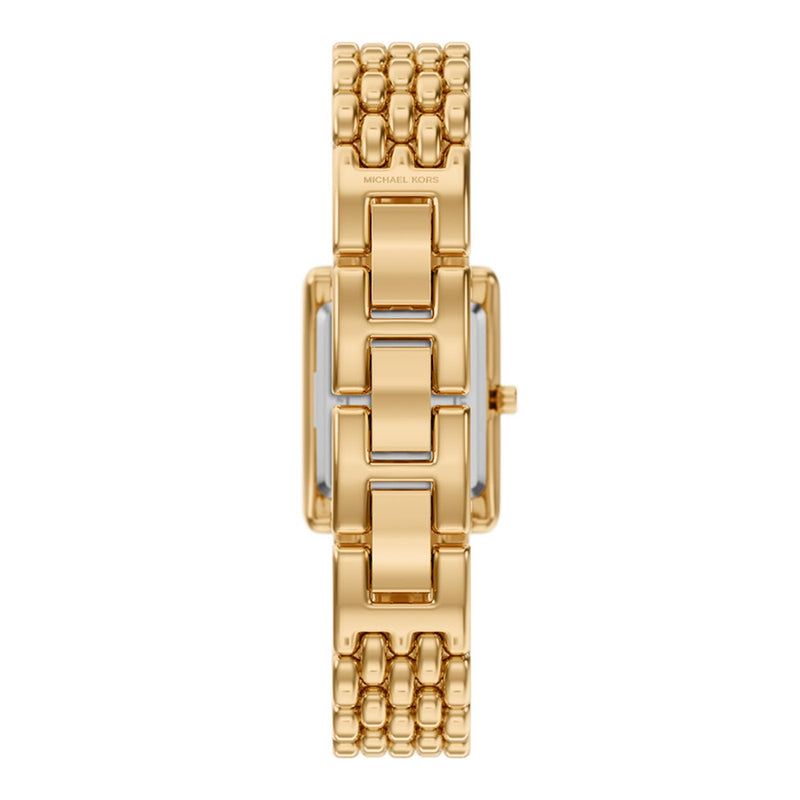 Michael Kors Essex Rectangular Gold Dial Watch MK4997-zoom-