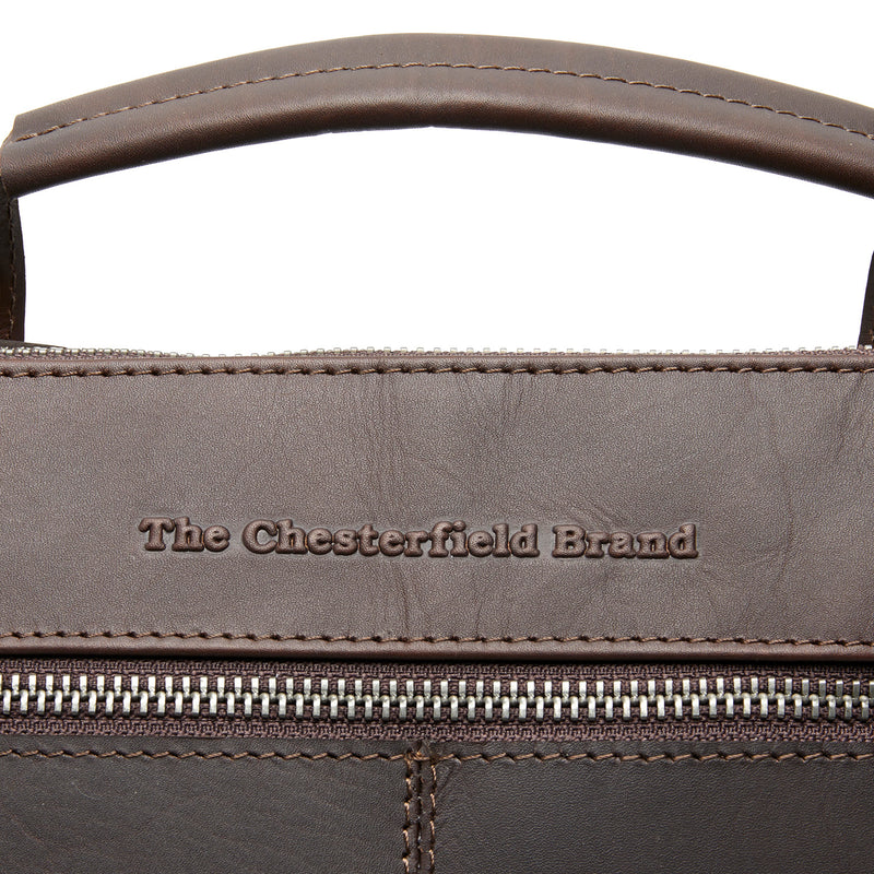 The Chesterfield Brand Wax Pull Up Harare Brown Backpack C58.033101-zoom-
