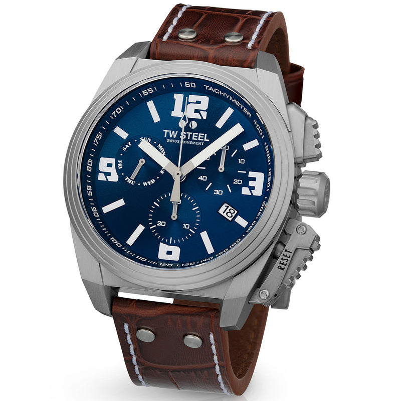 TW Steel Swiss Canteen Blauw Heren Horloge 2002-TW1113-zoom-