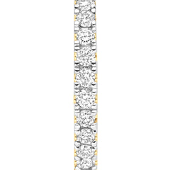 Isabel Bernard De la Paix Madeline 14 karat gold hoop earrings with diamond 0.09 carat IBD360033