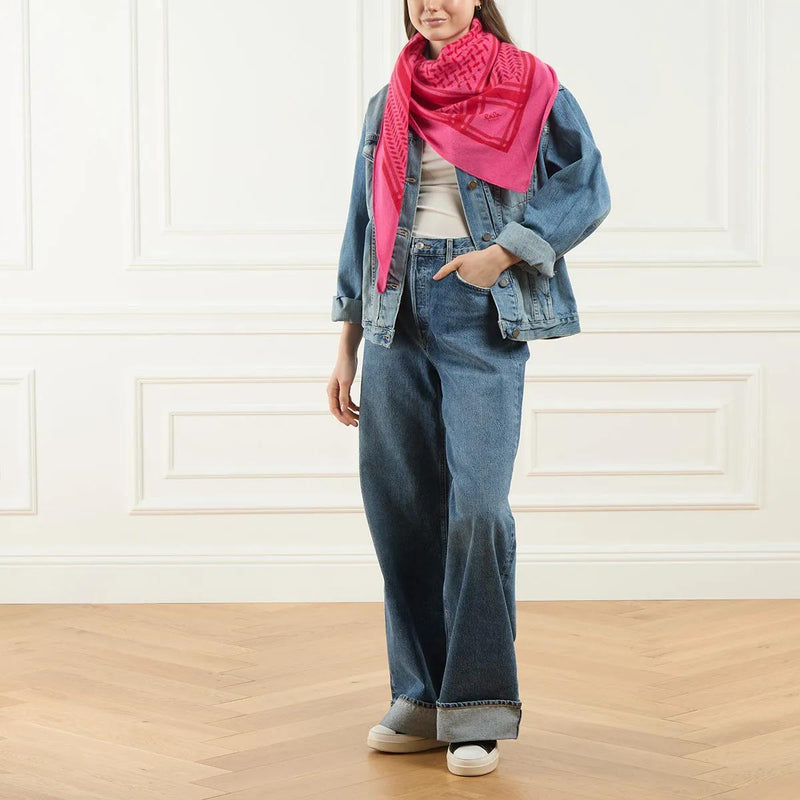 Lala Berlin Pink Cashmere Scarf 2001-A0533930-zoom-