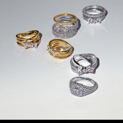 Pandora Timeless 14 Karat Gold Plated Ring 163511C01-54