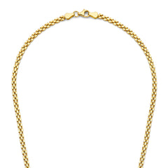 Isabel Bernard Aidee Rosine 14 Carat Golden Schakel Necklace IB340164