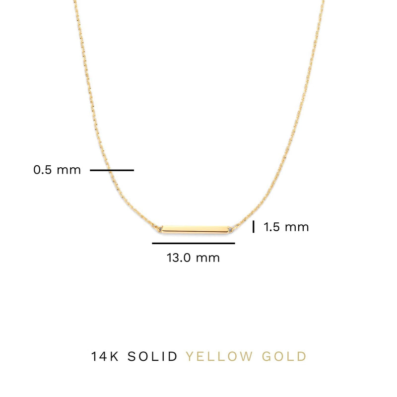 Isabel Bernard Le Marais Jolie 14 Karaat Gouden Collier IB340151-zoom-