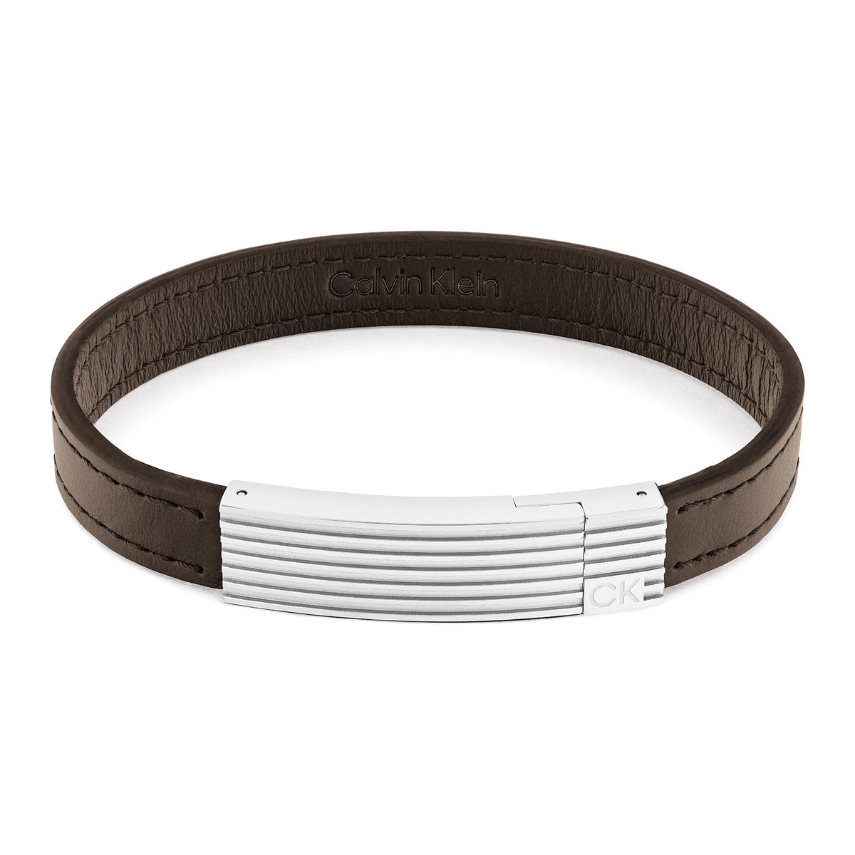 Calvin Klein Leather Bracelet 2002-CJ35000268