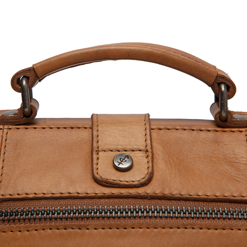 The Chesterfield Brand Rachael Cognac Leather Handbag C48.112731-zoom-