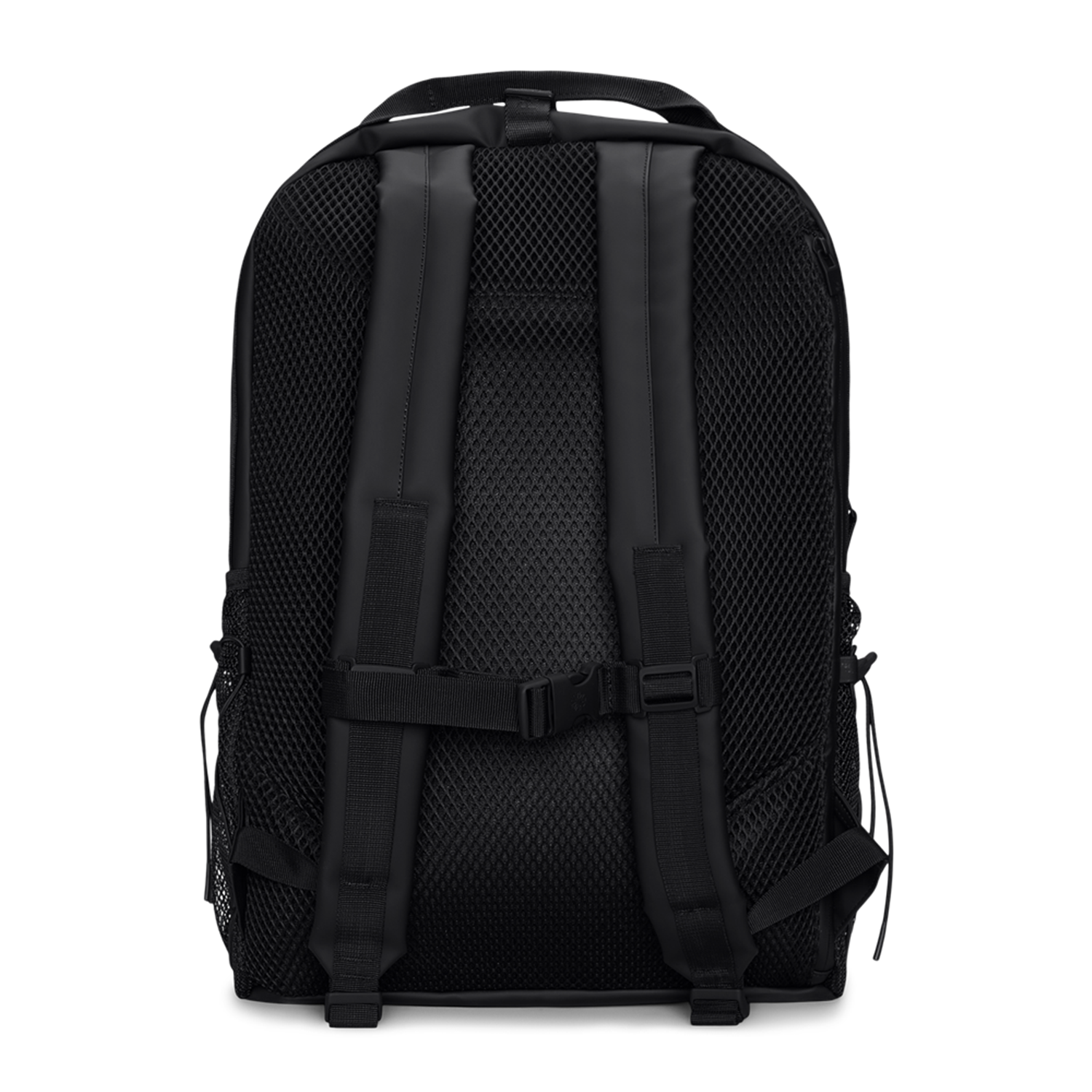 Rains Trail Black Clip Front Backpack R12790-01
