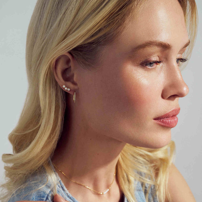 Sif Jakobs Gold Plated Capriana Earrings SJ-E2600-CZ-YG-zoom-