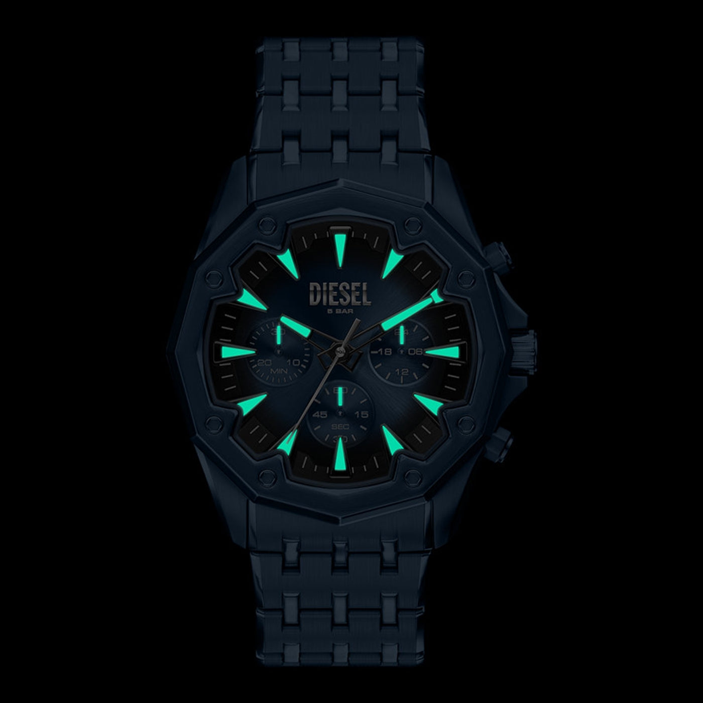 Diesel Stinger Round Multi-coloured Dial Watch DZ4705