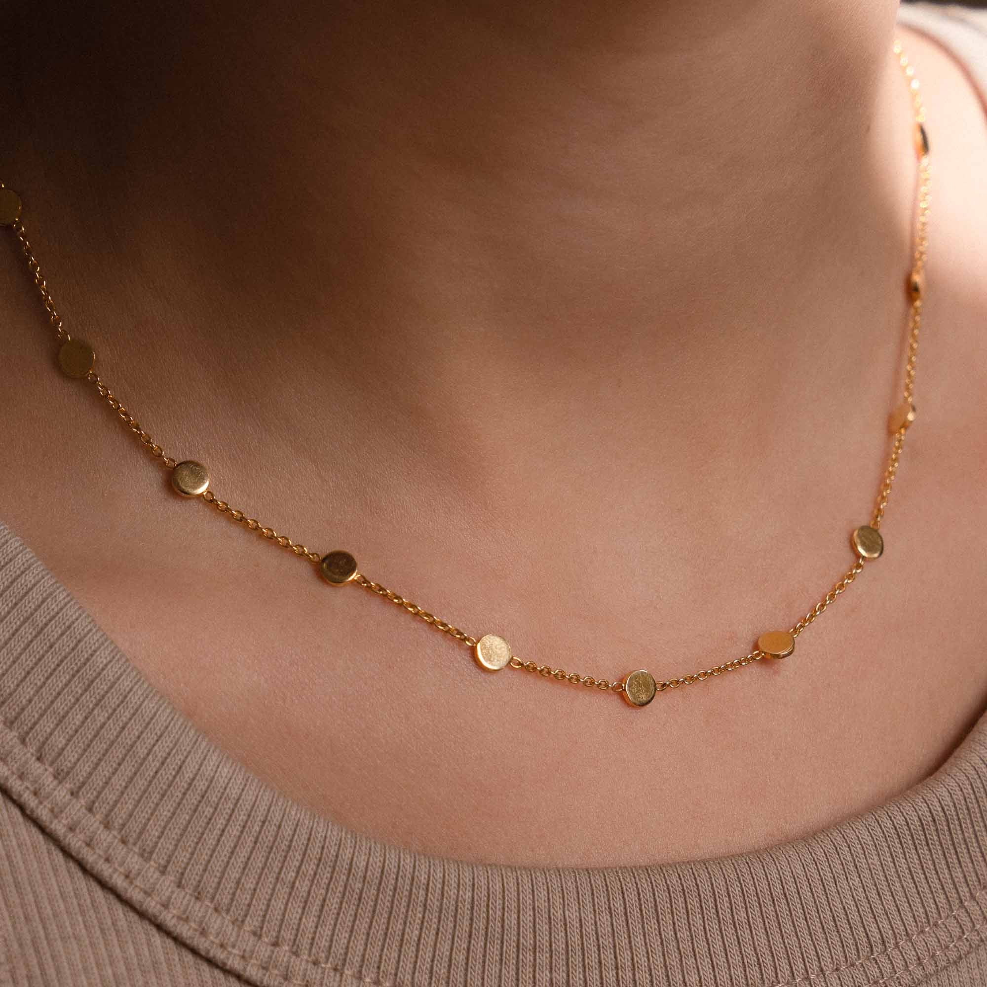 Violet Hamden 925 Sterling Silver Gold-coloured Choker VH15001