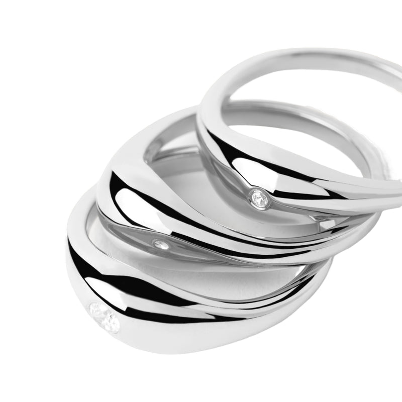 P D Paola The New Essentials 925 Sterling Silver Ring AN02-994-10-zoom-