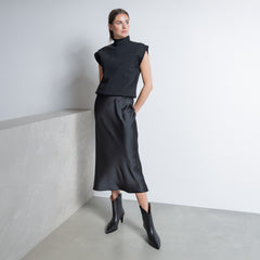 Isabel Bernard Vendôme Myrthe Black Calfskin Lace-up boots IB53008-01-36