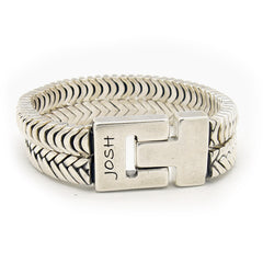 Josh Silver Bracelet 03535-BRA-S/M