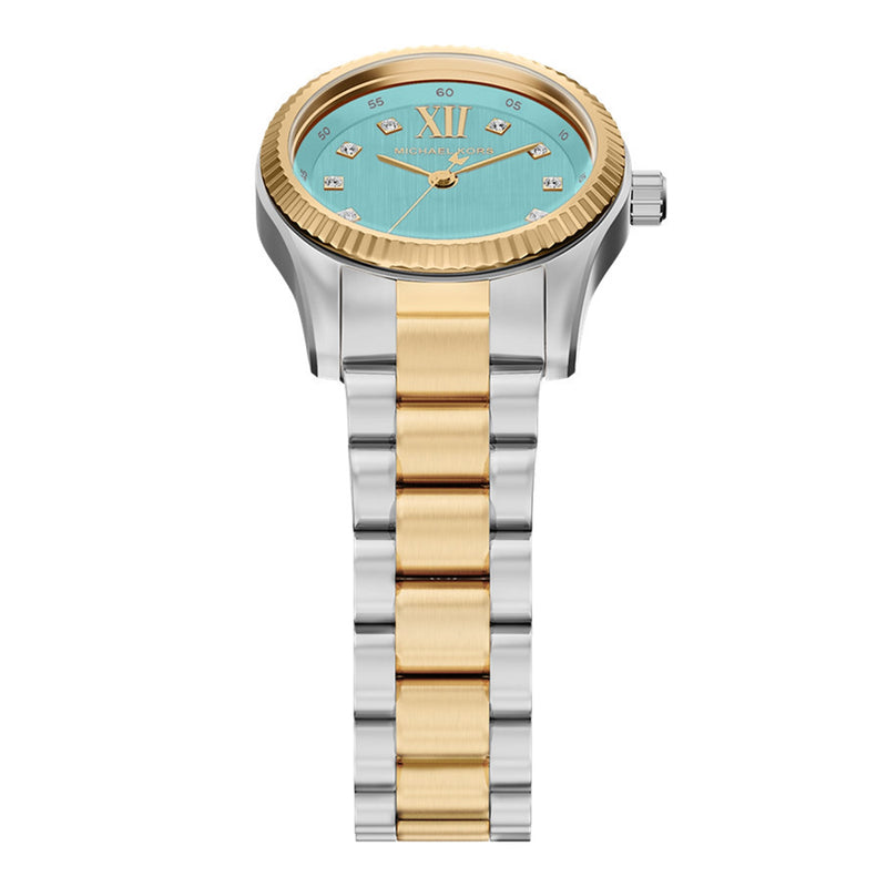 Michael Kors Lexington Round Blue Dial Watch MK7579-zoom-