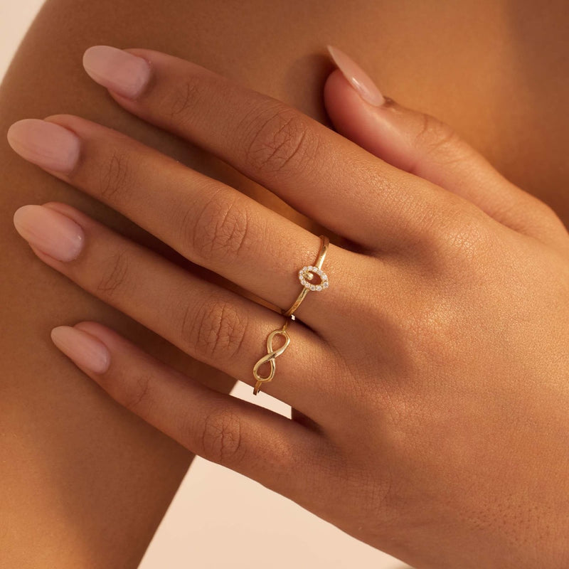 Beloro Jewels Monte Napoleone Leontina 9 karaat ring BO330004-54-zoom-