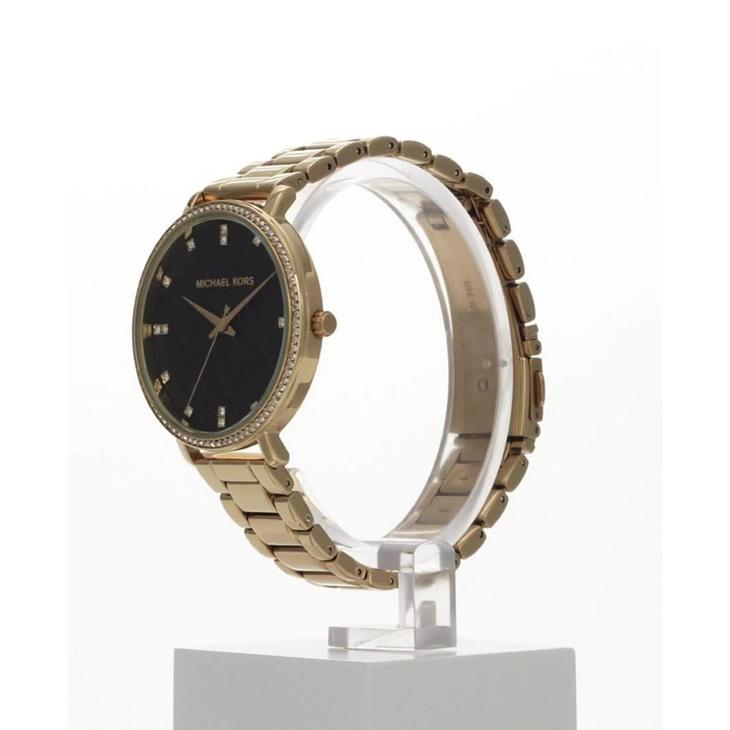 Michael Kors Pyper Gold and Black Women's Watch MK4593