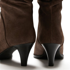 Isabel Bernard Vendôme Margot Brown Suede Boots IB54005-130-37