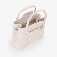 Valentino Bags Selma Re Beige Handbag VBS8Y504NUDO