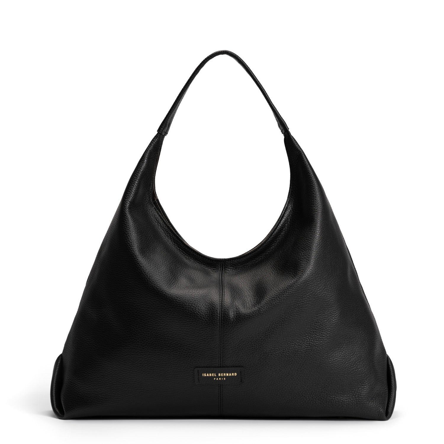 Isabel Bernard Honoré Grace black calfskin leather shoulder bag IB25093-001