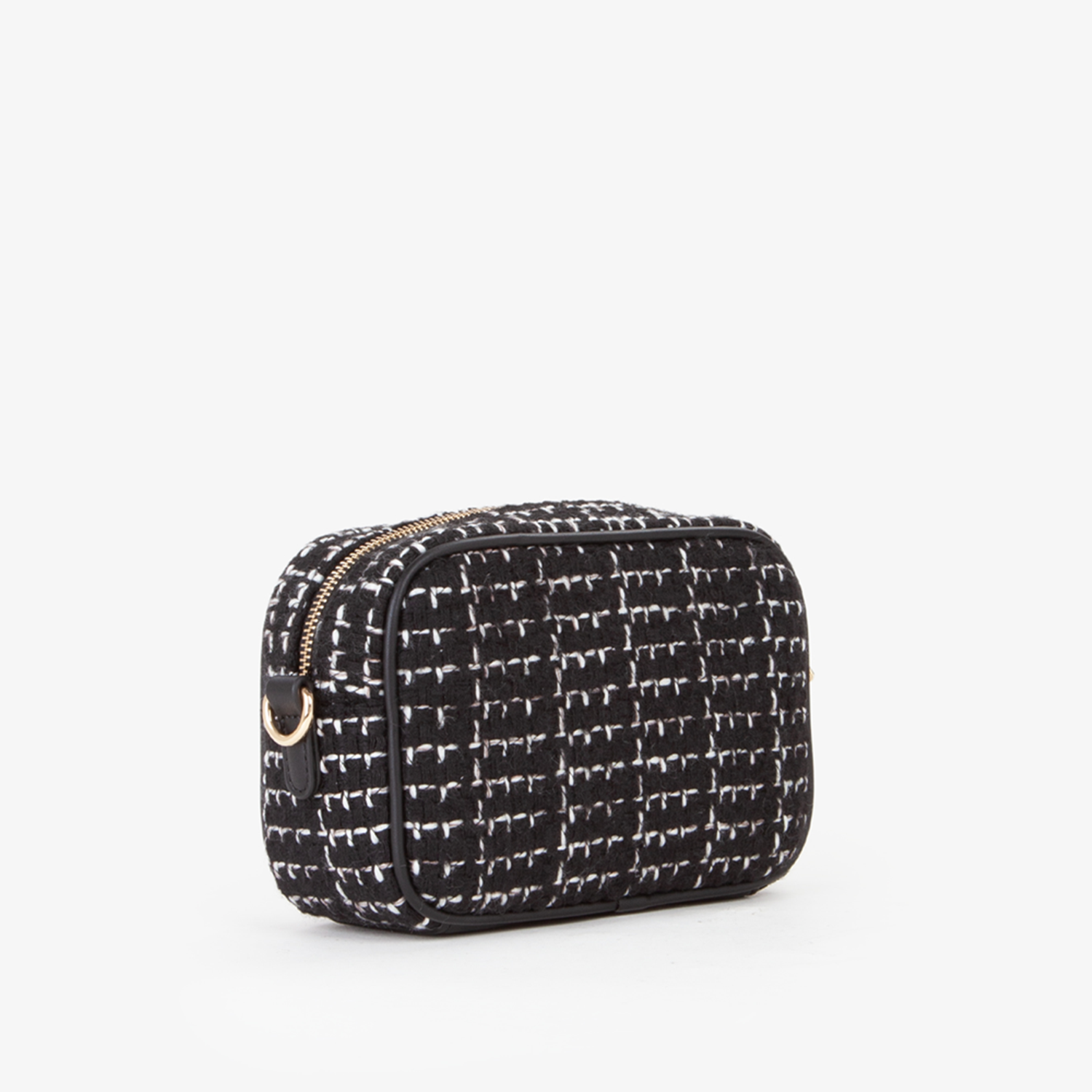 Valentino Bags Tweed Multi-coloured Crossbody bag VBS9JP51NERO/MULTI