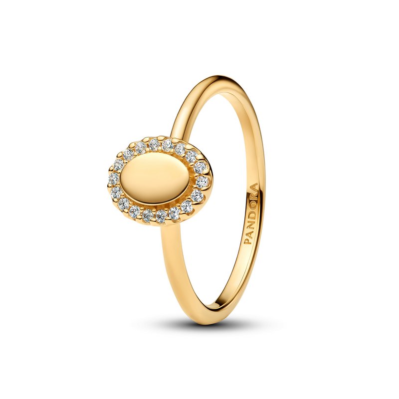 Pandora Timeless Gold Plated Ring 163800C01-58-zoom-