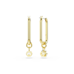 Swarovski Constella Gold Coloured Earrings 5728587