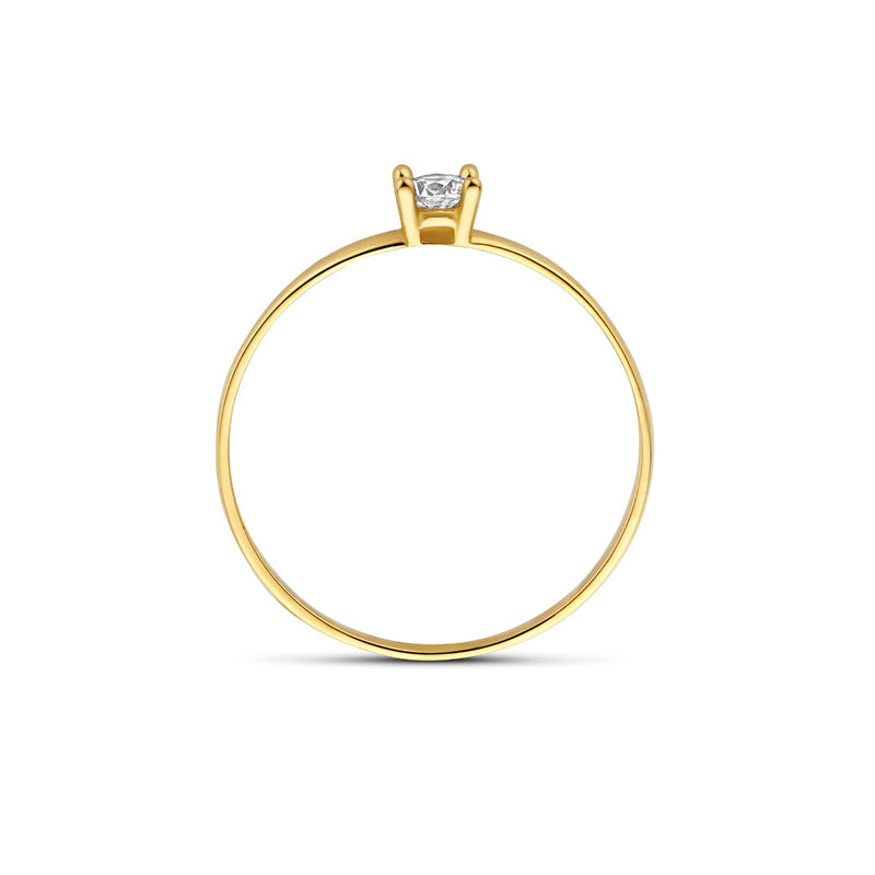 Beloro Jewels Monte Napoleone Stella 9 Karat Gold Ring BO330042-52-zoom-