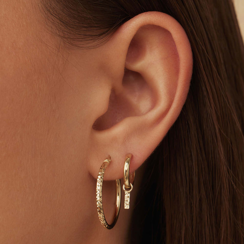 Isabel Bernard Cadeau d´Isabel 14 Karaat Gouden Oorbellen Set IB90133-zoom-