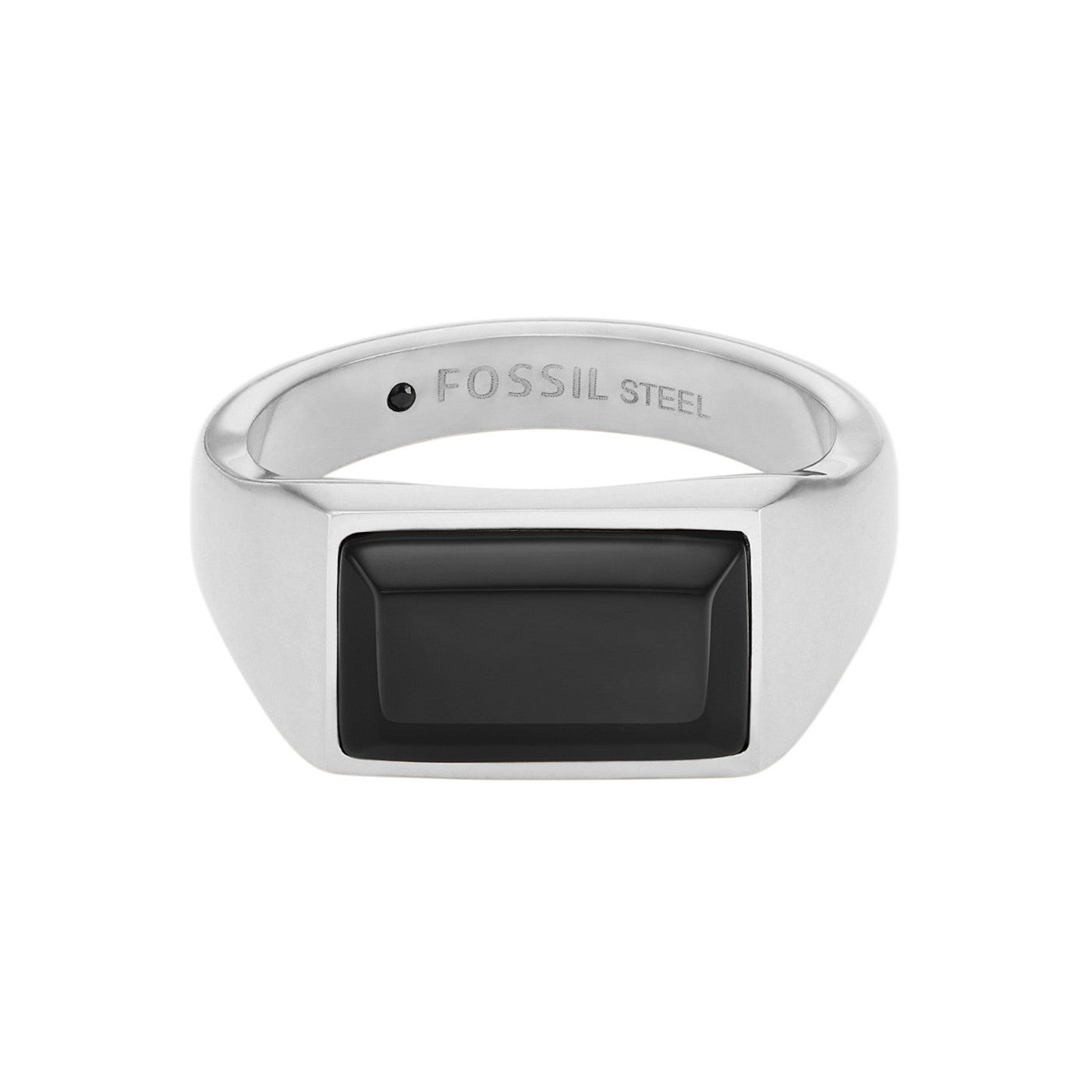 Fossil Silver-coloured Ring JF04603040-11