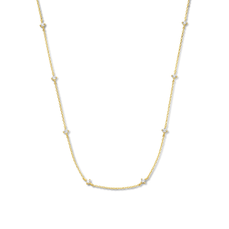 Isabel Bernard Rivoli Esmée 14 Karaat Gouden Collier IB340123-zoom-
