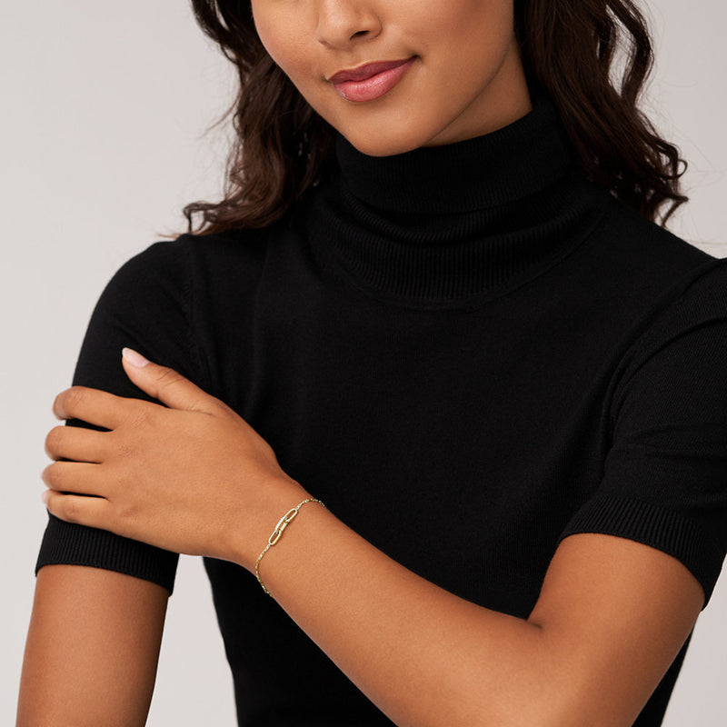 Fossil Heritage Gold-coloured Bracelet JF04525710-zoom-