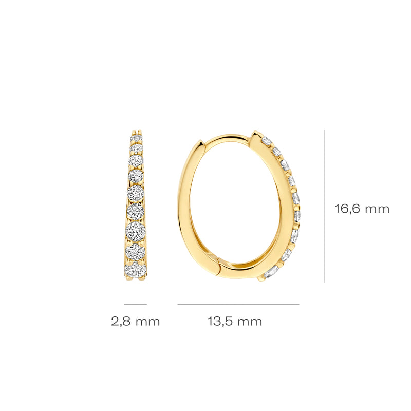 Blush 14 karat gold Earrings 7342YZI-zoom-