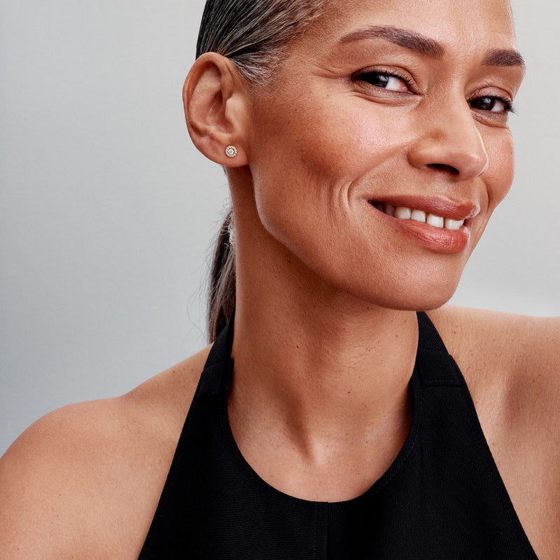 Pandora Timeless 14 Karat Gold Plated Earrings 263019C01-zoom-